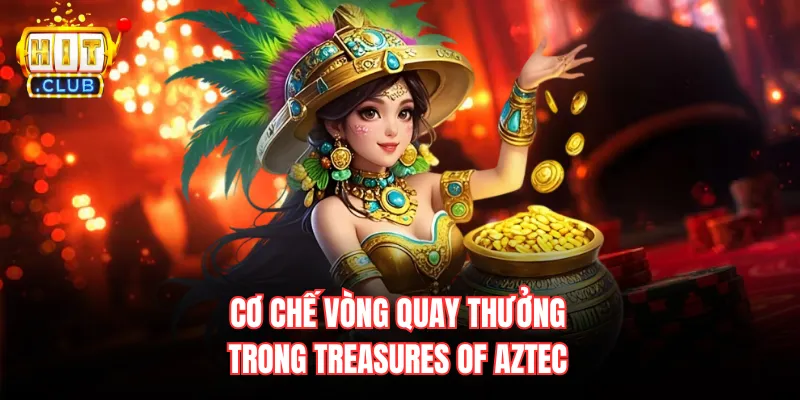 Cơ chế vòng quay thưởng trong Treasures of Aztec